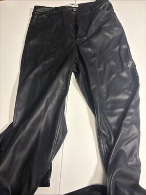 ZaraBlack Faux Leather Pants 0016